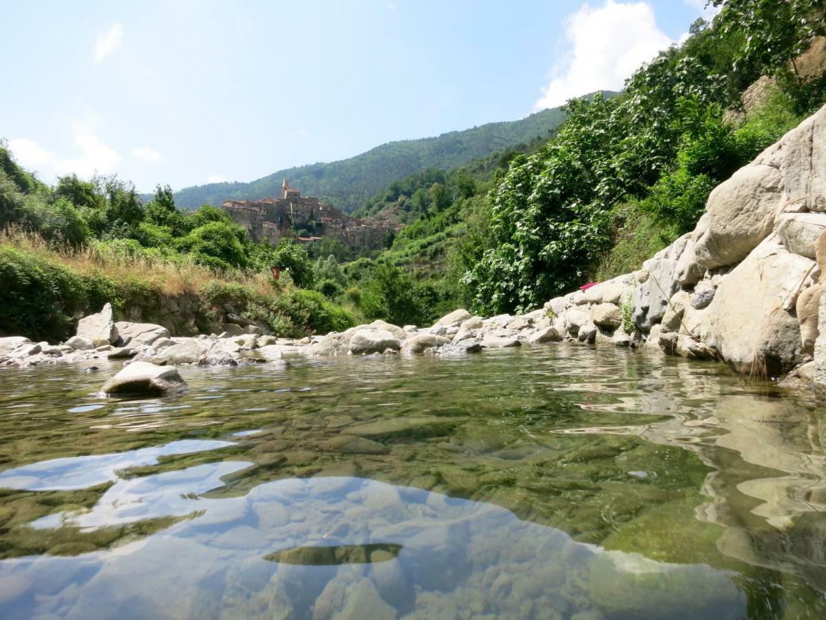 Vila Rustic Liguria Ceriana Exteriér fotografie